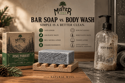 Bar Soap vs. Body Wash: Which Is Better? - Mister1920®
