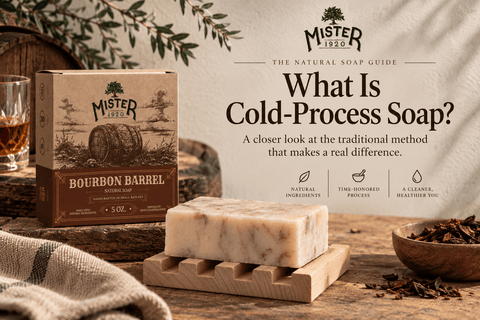 What Is Cold-Process Soap? How Traditional Soap Is Made - Mister1920®
