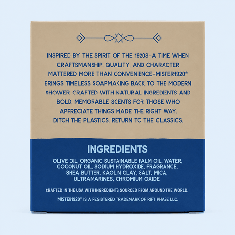 Cool Water - natural soap