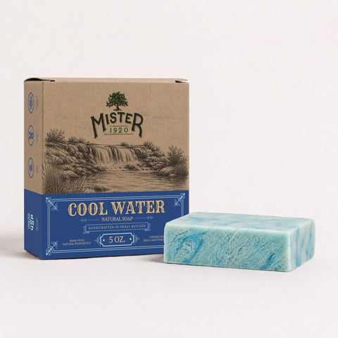 Mister1920 3-Bar Bundle + Soap Sock - natural soap