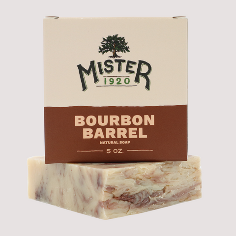 Bourbon Barrel  Natural Soap for Men – mister1920