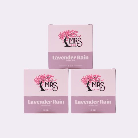 Lavender Rain - natural soap