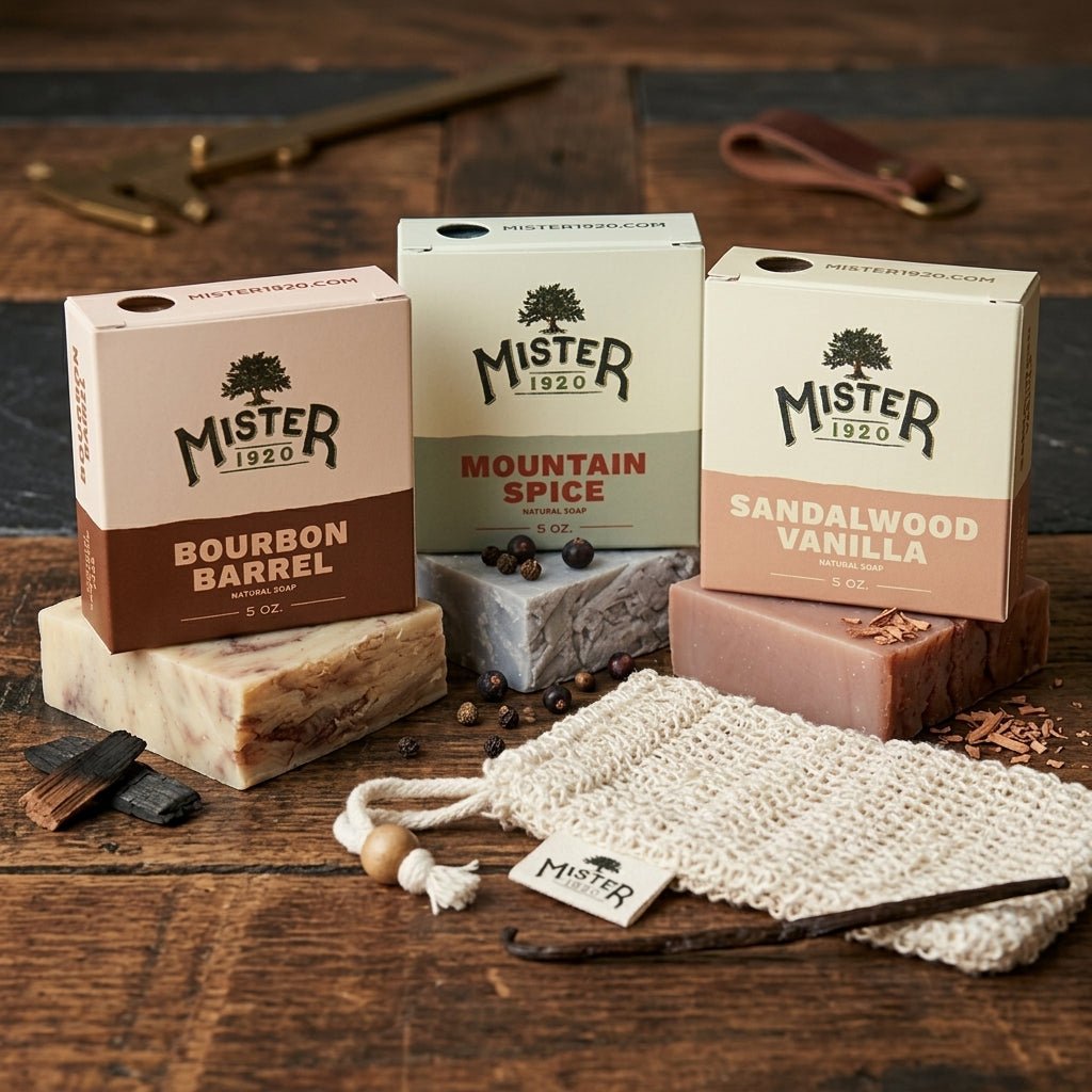 Mister1920 3-Bar Bundle + Soap Sock – Mister1920®
