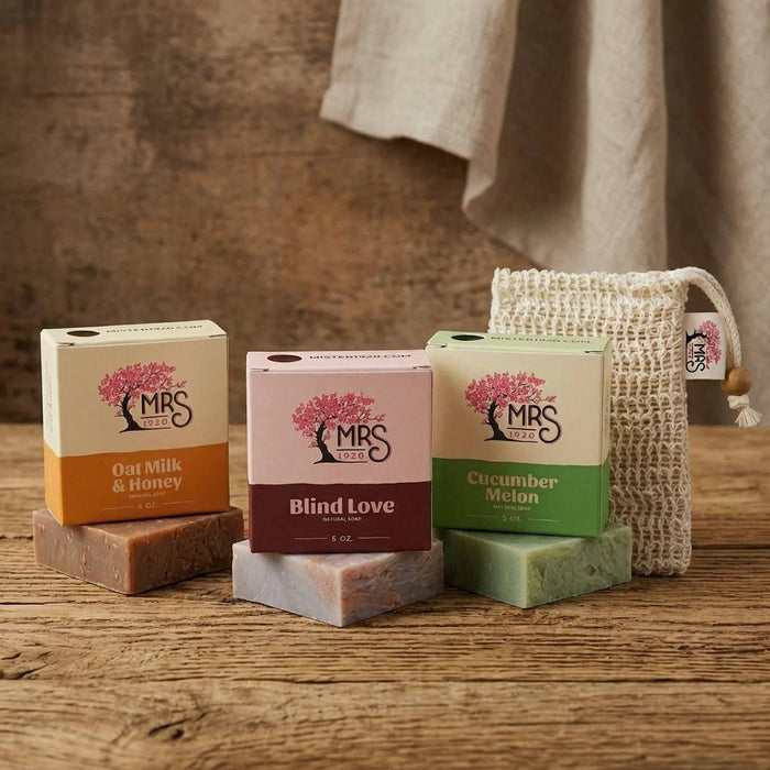 Mrs1920 3-Bar Bundle + Soap Sock